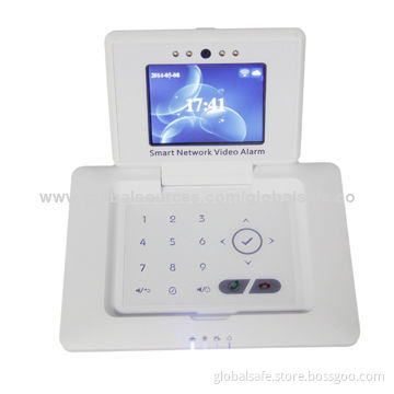 GSM security wireless smart security alarm system, RoHS-certified